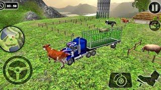 Offroad Farm Animal Truck Driving Game 2018 -  Truck Games Android gameplay #truckgames screenshot 2