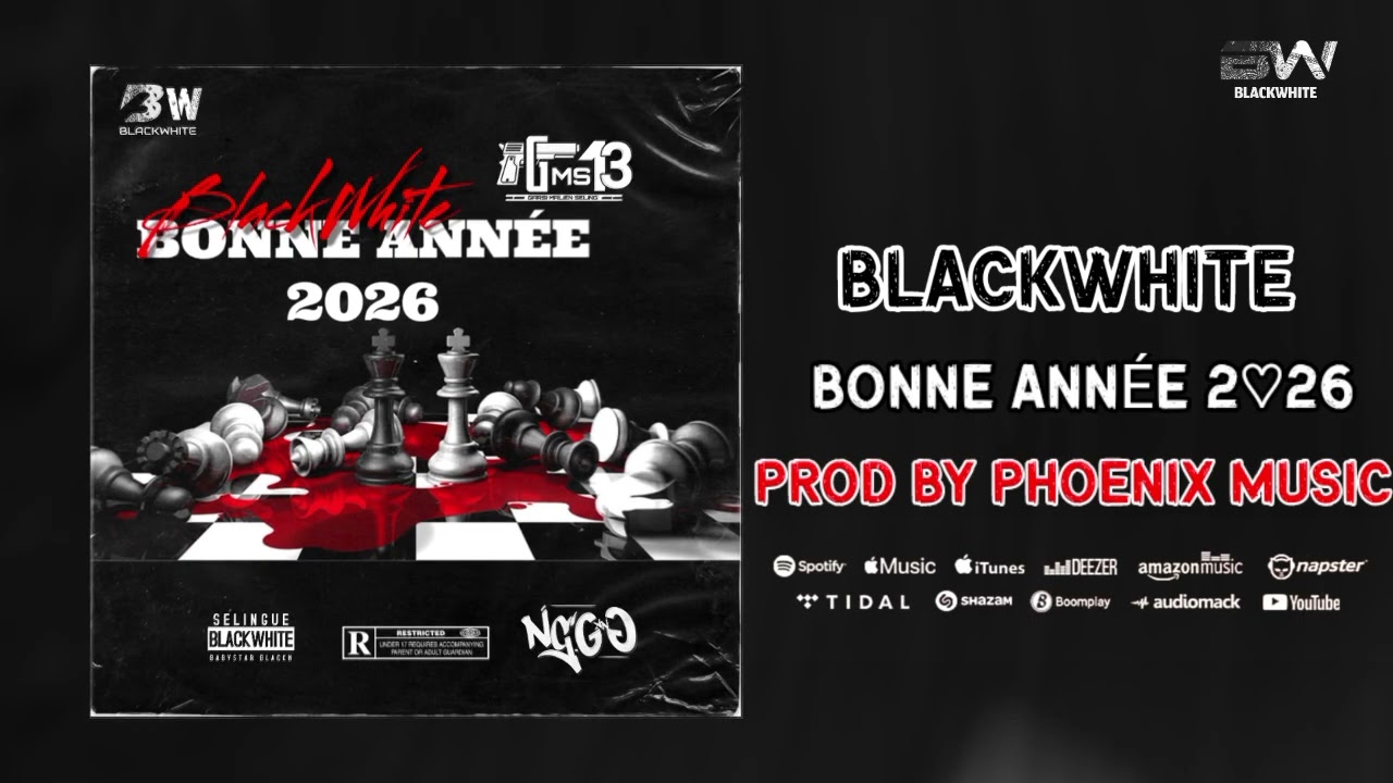 BLACKWHITE - BONNE ANNÉE 2026 - CHEZ PHOENIX MUSIC