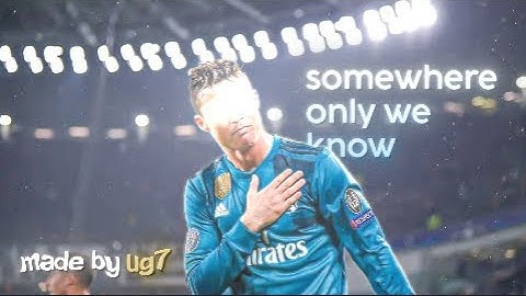 Somewhere Only We Know.. || Fmv / Typography ● By ug7 ●