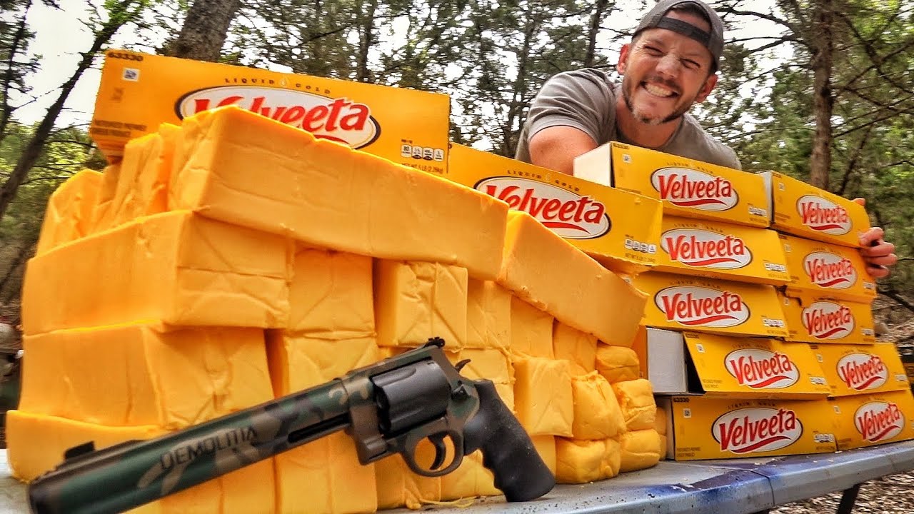 Can Velveeta Cheese Stop a  Bullet?