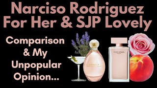 Сравнение и непопулярные мнения Narciso Rodriguez For Her vs SJP Lovely Fragrance Battle Review Musk