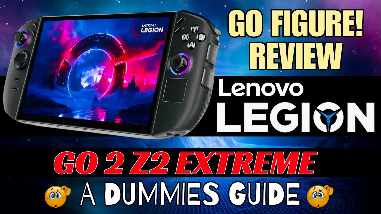 LENOVO LEGION GO 2 Z2 EXTREME HANDHELD GAMING PC UNBOXING AND