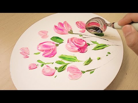 Iron Spoon Painting Technique - Jay Lee