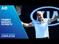 Mansour Bahrami&#39;s Funniest Moments! | Australian Open