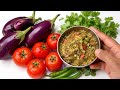 उंगलियां चाटने पर मजबूर कर देगी यह बैंगन टमाटर की चोखा चटनी Baingan Tamatar ki Chutney Recipe