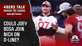49ers Talk: Could free agent Joey Bosa finally join brother Nick on D-line? | NBC Sports Bay Area