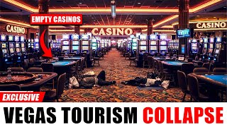 Vegas Tourism Collapse Turns Empty Casinos Into Homeless Shelters