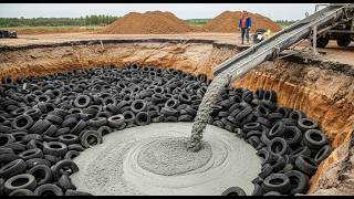 Such a construction technique has never been seen before in human history! Incredible!