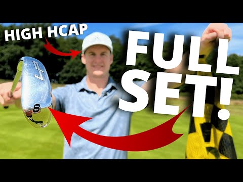 HIGH HANDICAP GOLFER Plays with A FULL SET OF HYBRID IRONS!