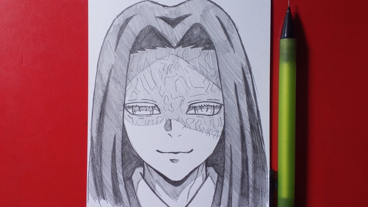 Easy to draw How to draw Kagaya Ubuyashiki stepbystep YouTube