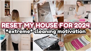 DEEP CLEANING MY DIRTY HOUSE  Cleaning Motivation Clean With Me 2024 / Clean Declutter & Organize
