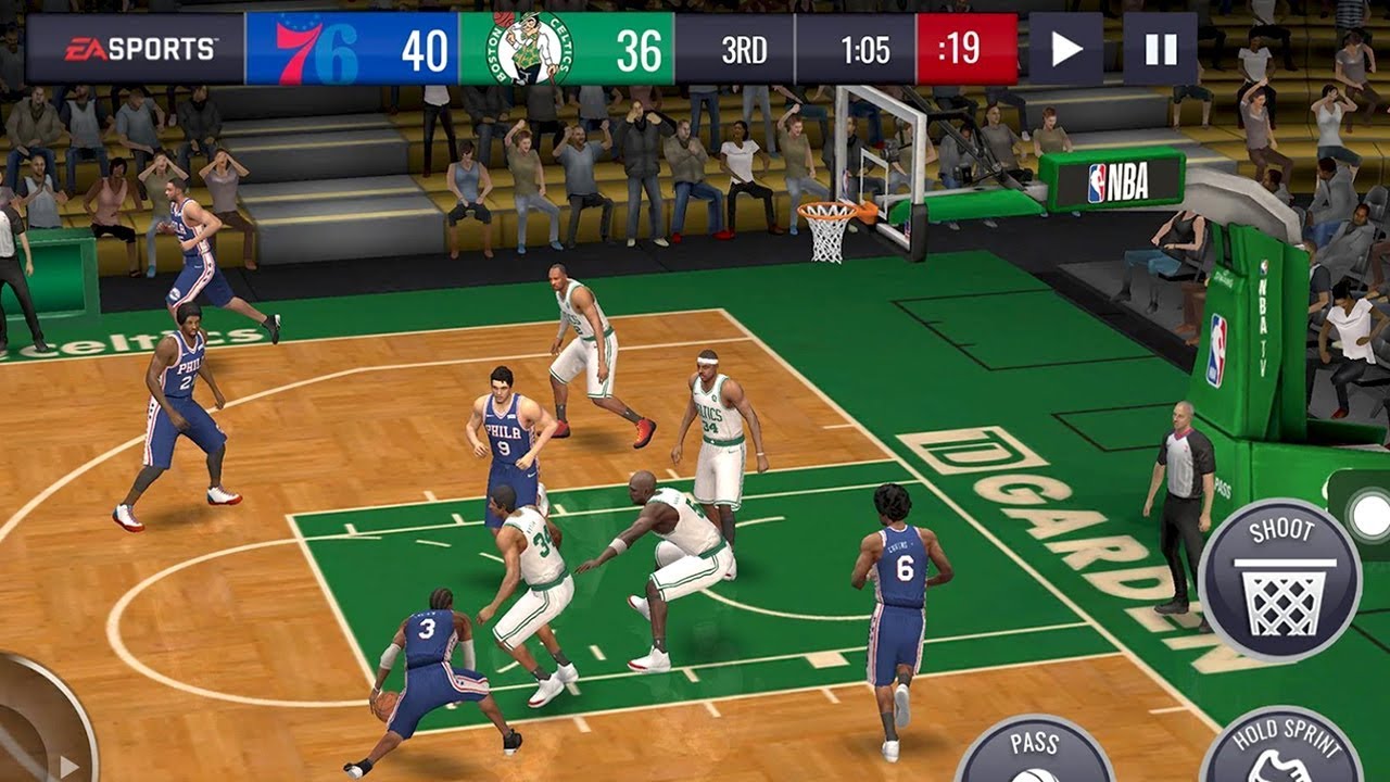 NBA LIVE Mobile Basketball (by ELECTRONIC ARTS) Android Gameplay HD