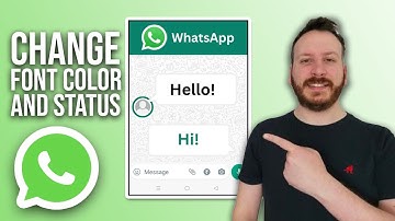 How To Change Whatsapp Font Color In Chat And Status