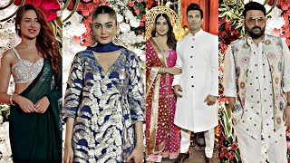 Mahira Sharma, Sana Maqbool, Bipasha Basu Karan Singh Grover & Kapil Sharma At Aarti Singh Reception