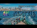 usa Seattle Ferry Ride and a Virtual Walking Tour of The Waterfront, and Nice Olympic Sculpture Park