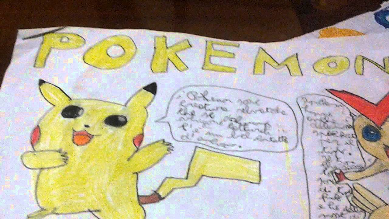 I miei disegni di pokemon parte 1