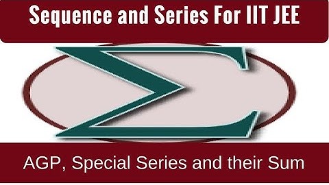 Live Lecture 20 Sequence & Series AP GP HP AGP Special Series Class 11 Teko Classes Maths By Suhag