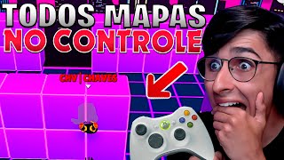 😱 Fiz Burlas Mais IMPOSSÍVEIS no CONTROLE !!! Joguei no CONTROLE do XBOX no Stumble Guys e Brilhei 😱