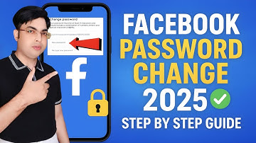 Facebook Password Change | Facebook ka Password Kaise Change Kare | How to Change Facebook Password🔑