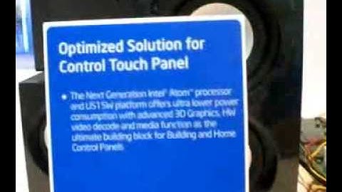 【COMPUTEX TAIPEI 2008】Intel Atom demo