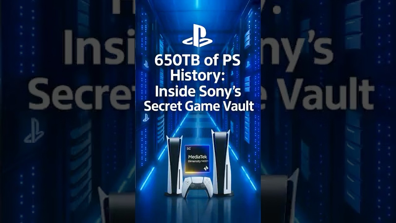 From PS1 to PS5: Sony Backs Up the Entire Game Legacy