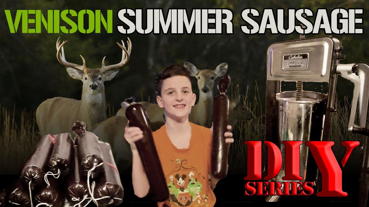 How to make Venison summer sausage, start to finish YouTube