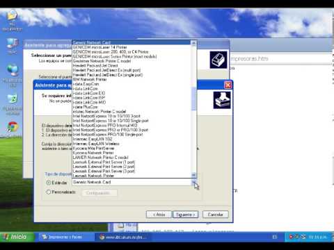 Video: ¿Cómo configuro una impresora de red en Windows XP?