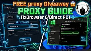 How to Setup Proxy in IX Browser & PC + Free Proxy Giveaway! 🎁 (Step-by-Step Guide) screenshot 3