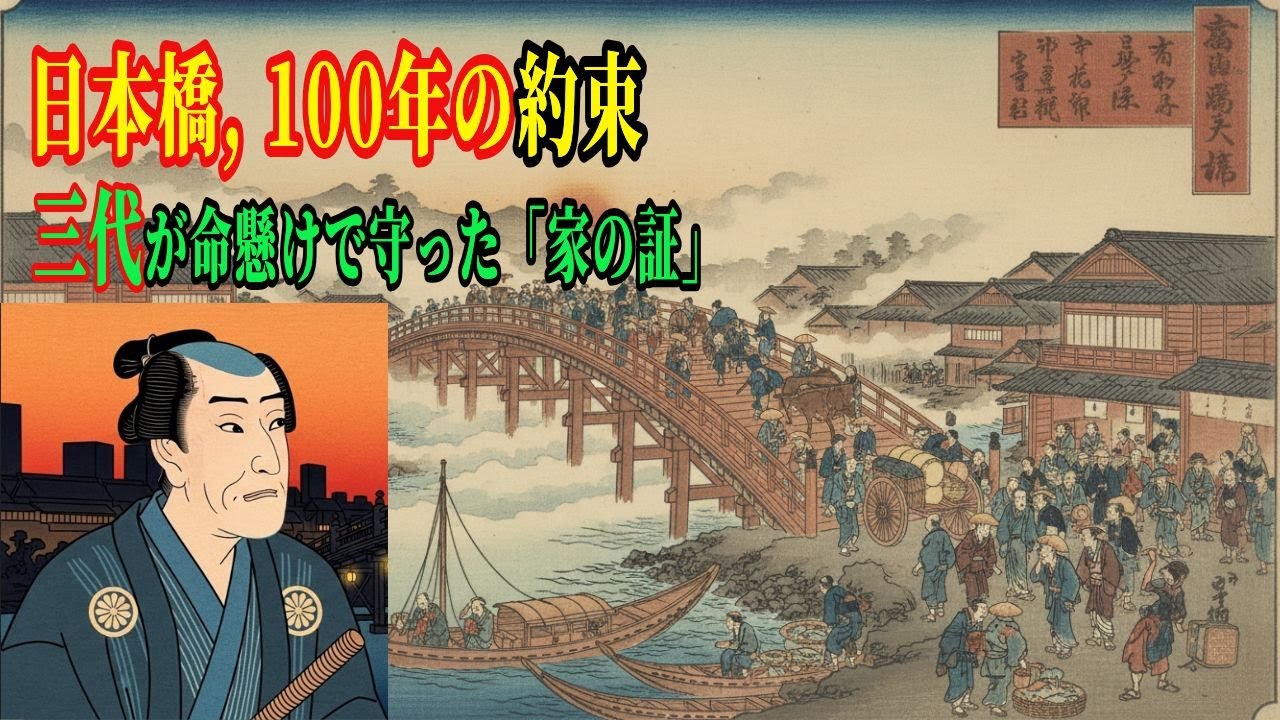 【日本橋の奇跡】三代が命懸けで守った「100年の約束」とは？江戸の老舗が絶体絶命の危機から大逆転した感動の実話   
