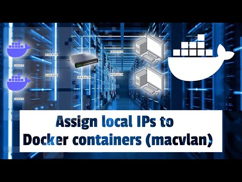 Assign local IPs to Docker containers (macvlan)