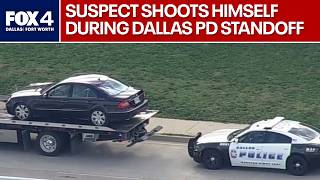 Suspect shoots himself after confrontation with Dallas Police