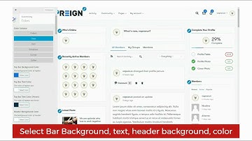 How to Set Reign Header Layout Setting - Community Theme for WordPress