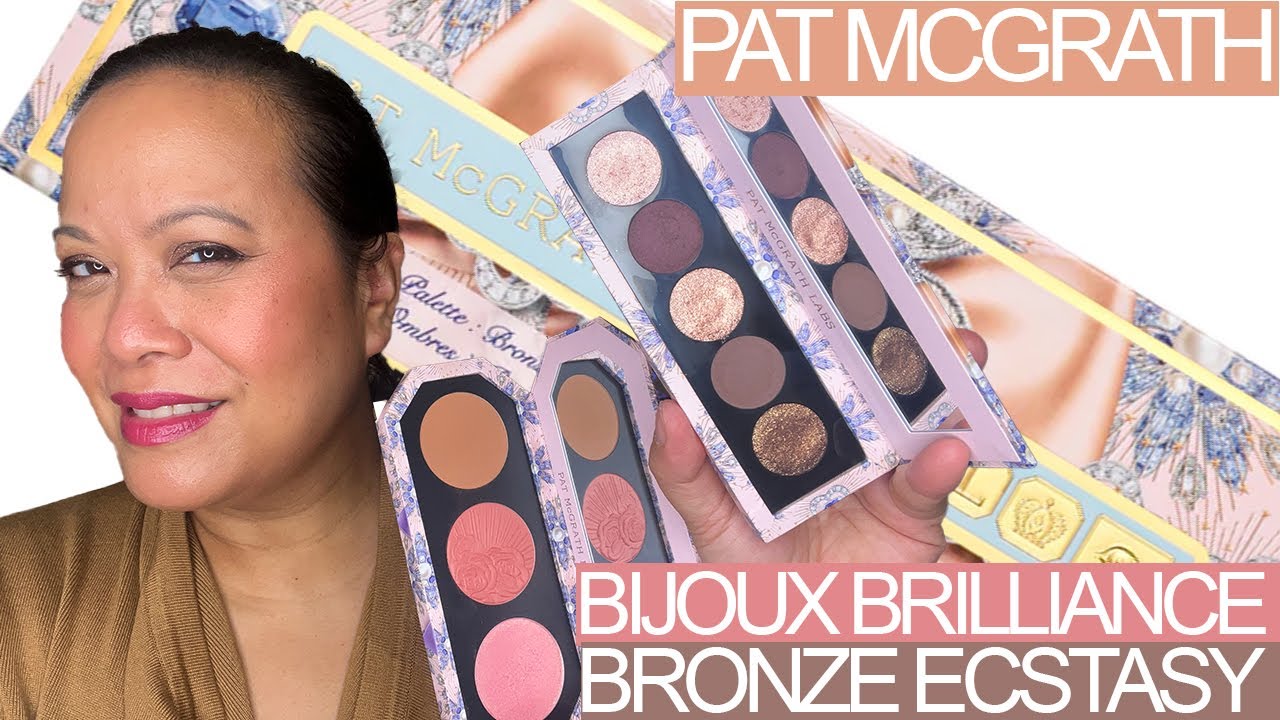 Pat mcgrath Holiday Part 2 - Bijoux Brilliance|Bronze Ecstasy|Nirvana In  Bloom Blush,Bronze,Glow