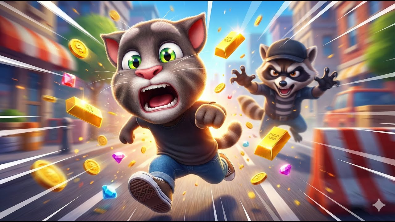 🔥⚡ NEW UPDATE! Talking Tom Gold Run Speed Run LIVE 🐱💨