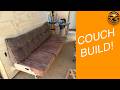 Cargo Trailer Conversion, Couch Build!