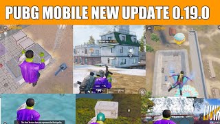 PUBG MOBILE 0.19.0 NEW UPDATE IS HERE NEW UPDATE TIPS AND TRICKS PUBG MOBILE