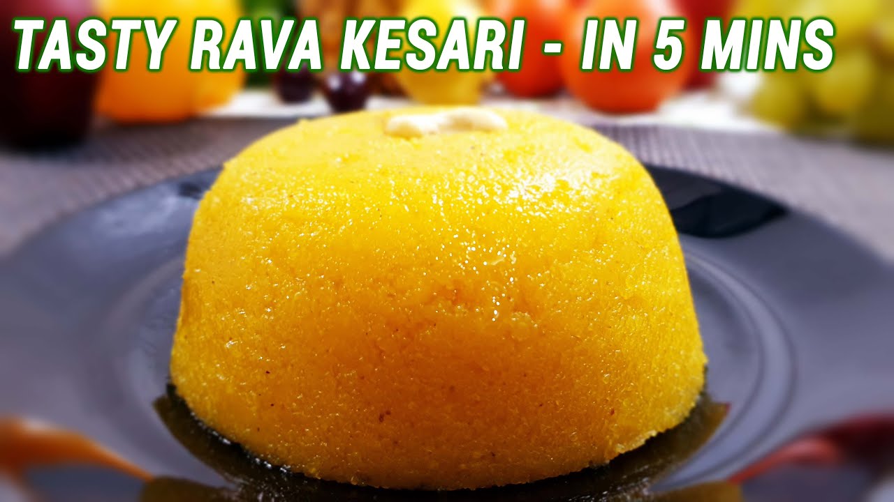Tasty Rava Kesari in 5 minutes Yummy Pineapple Kesari Kesari Bath