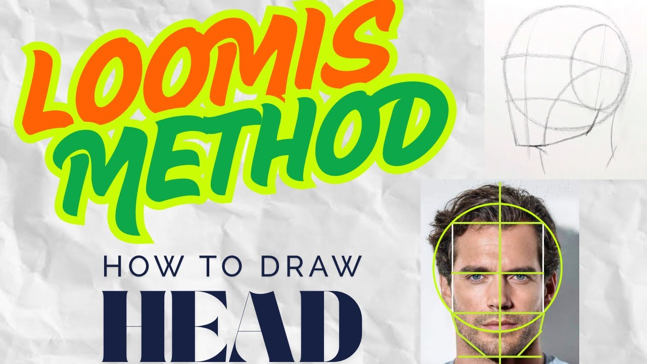 How to draw head | What is Loomis Method - YouTube