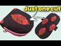 SUPER EASY😍 Cute mini purse cutting and stitching / Pouch making at home/Zipper pouch/ Clutch #diy 