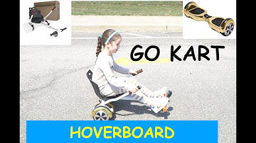 AMAZING! SUPER FUN! GO KART ATTACHMENT FOR  HOVERBOARD