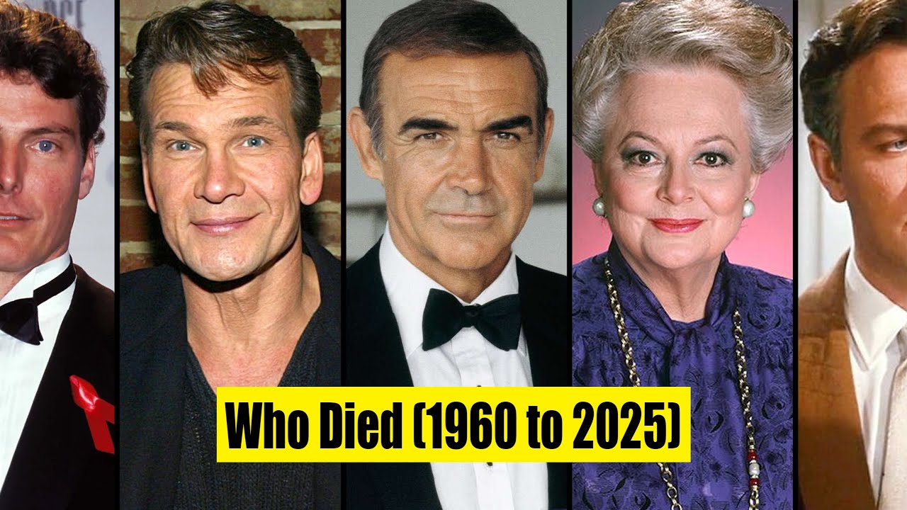 50 Famous Hollywood Actors and Actresses Who Died 1960 to 2025 | Cause Of Death