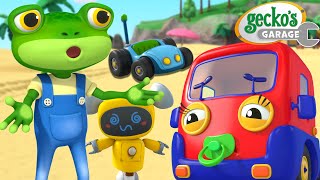 Beach Trip Hullabaloo | Gecko's Garage | Trucks For Children | Cartoons For Kids by Gecko's Garage - Trucks For Children 115,815 views 1 month ago 2 hours, 31 minutes