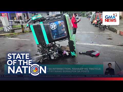 Stalled motorcycle hit by tricycle | SONA