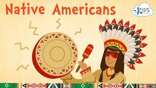 Native Americans for Kids: Cherokee, Apache, Navajo, Iroquois and Sioux | Kids Academy Resimi