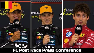 Download Lagu F1 Post Race Press Conference - Oscar Piastri, Lando Norris \u0026 Charles Leclerc | Belgian GP 2025 MP3 Download Lagu F1 Post Race Press Conference - Oscar Piastri, Lando Norris \u0026 Charles Leclerc | Belgian GP 2025 MP3