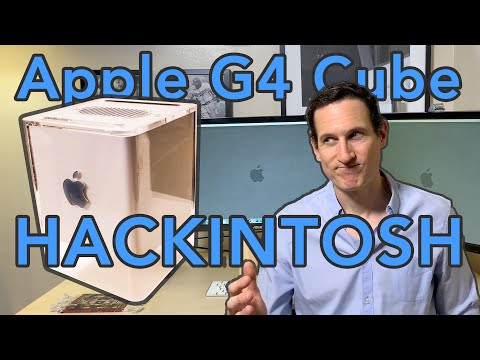 تصویری: Apple G4 Cube Case Mod Rubik Style Hackintosh: 15 مرحله (همراه با تصاویر) تصویری: Apple G4 Cube Case Mod Rubik Style Hackintosh: 15 مرحله (همراه با تصاویر)