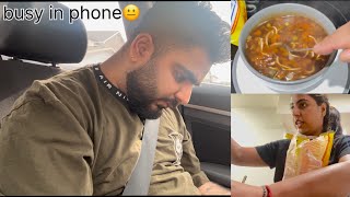 My Busy man😐 || how we spend weekend  || Monchow soup recipe || #canada #husbandand_wife #dailyvlog