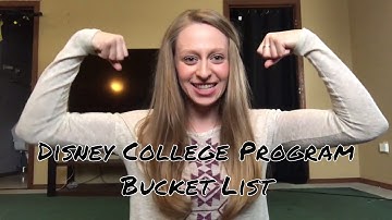 Disney College Program Bucket List | Disney College Program Spring 2017