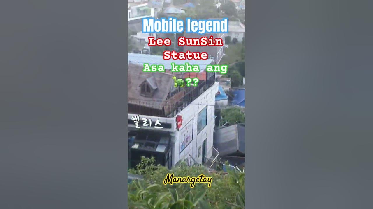 Mobile Legend Hero Lee SunSin Statue. Asa kaha iyang sakyanan nga Bao