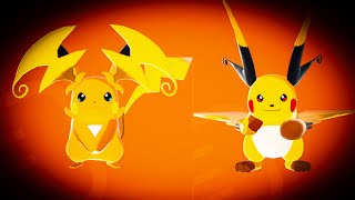 Mega Raichu X Vs Mega Raichu Y